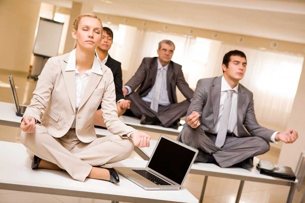 Desk Yoga At The Office