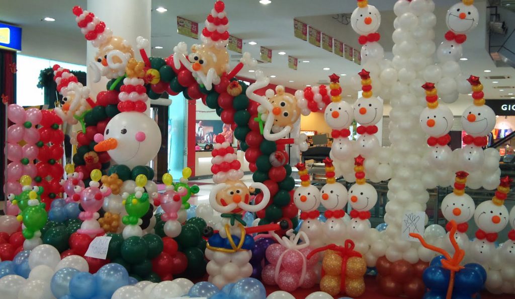Christmas Balloon Decoration